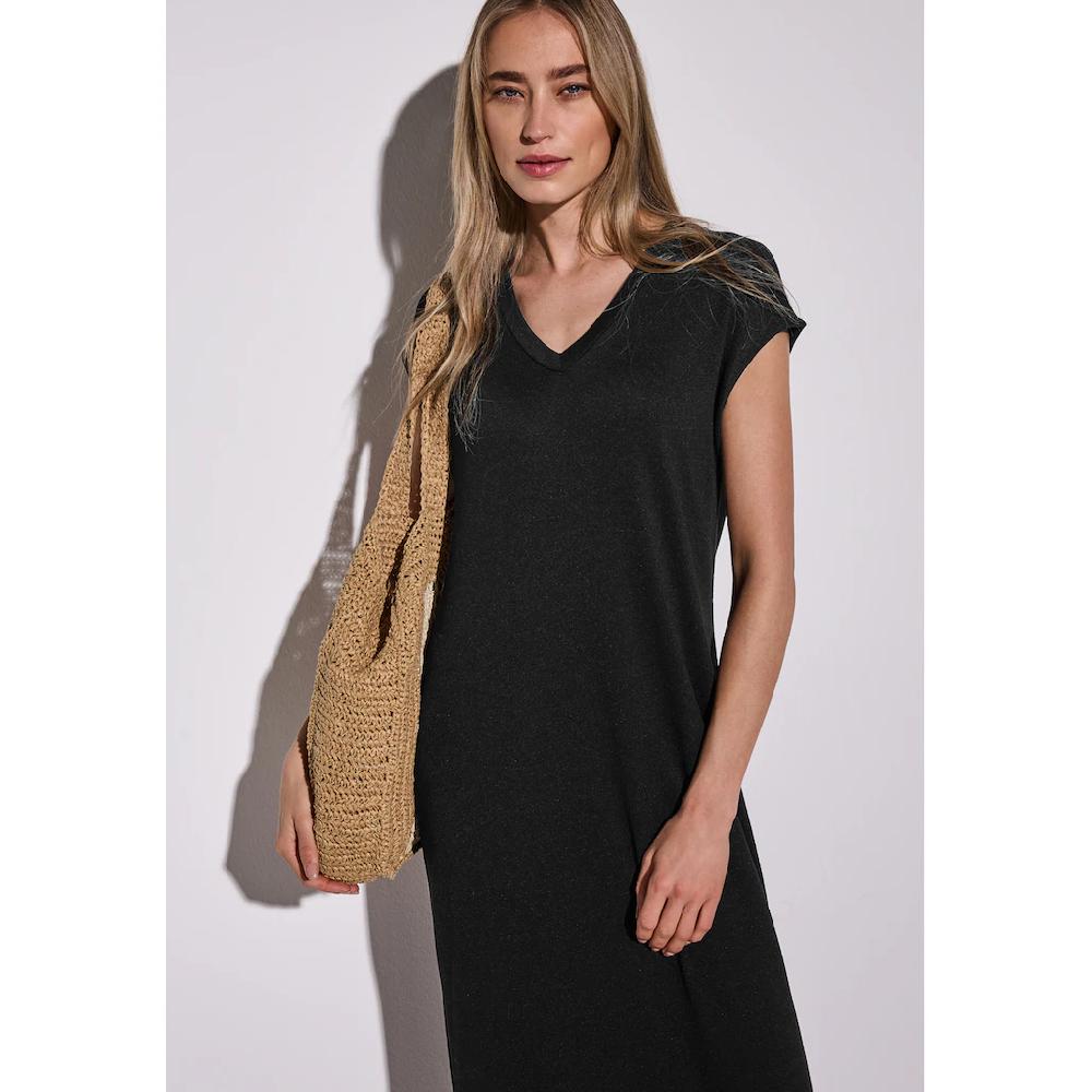 STREET ONE Midikleid Mit V-Ausschnitt