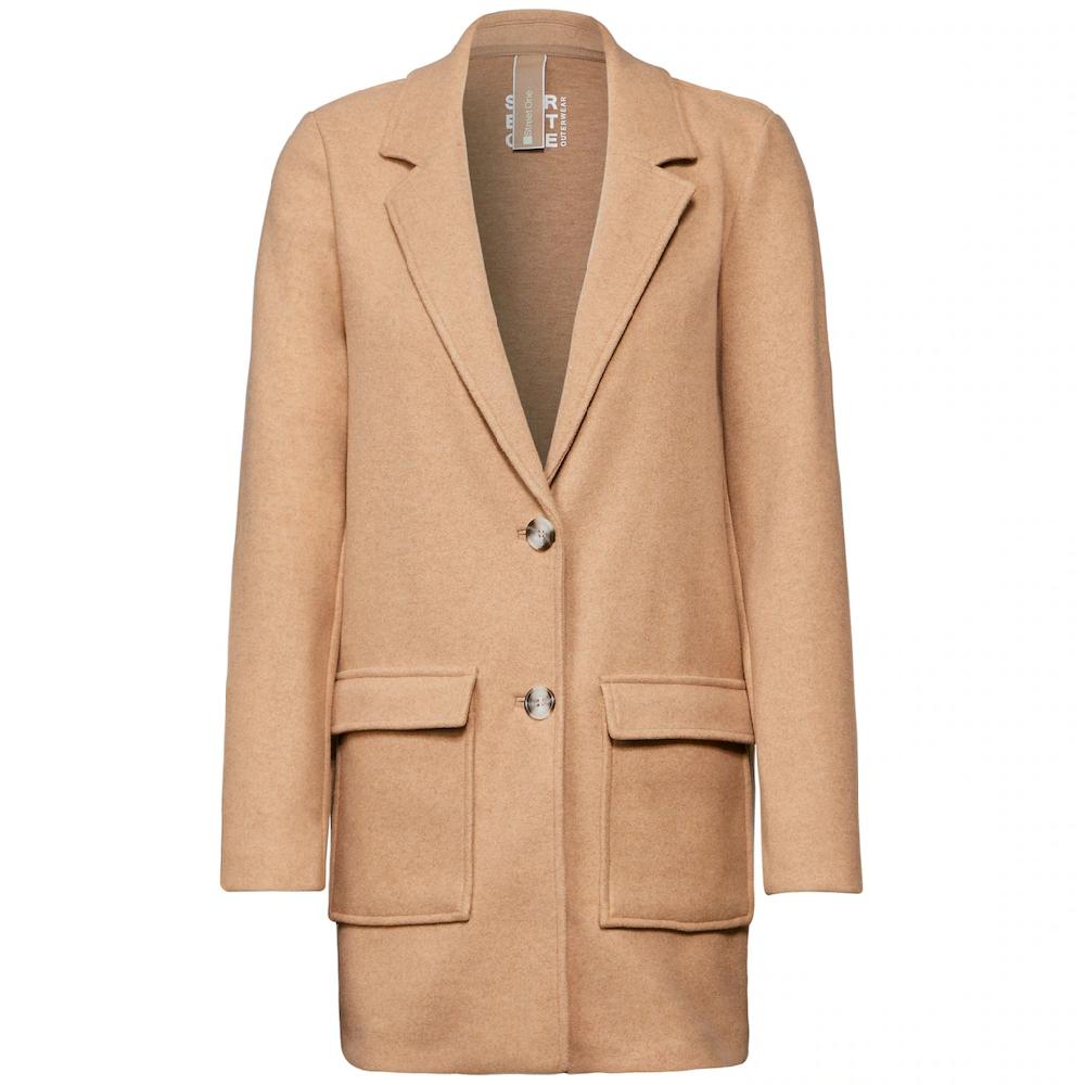 STREET ONE Outdoorjacke Ohne Kapuze Mit Reverskragen