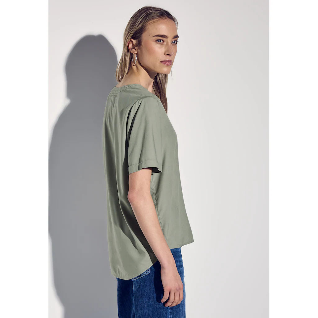 STREET ONE Shirtbluse Aus Softer Viskose