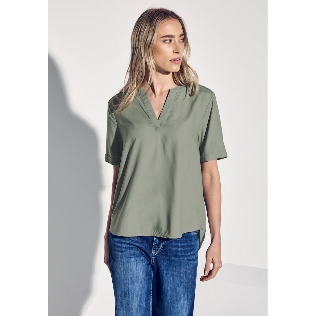 STREET ONE Shirtbluse aus softer Viskose