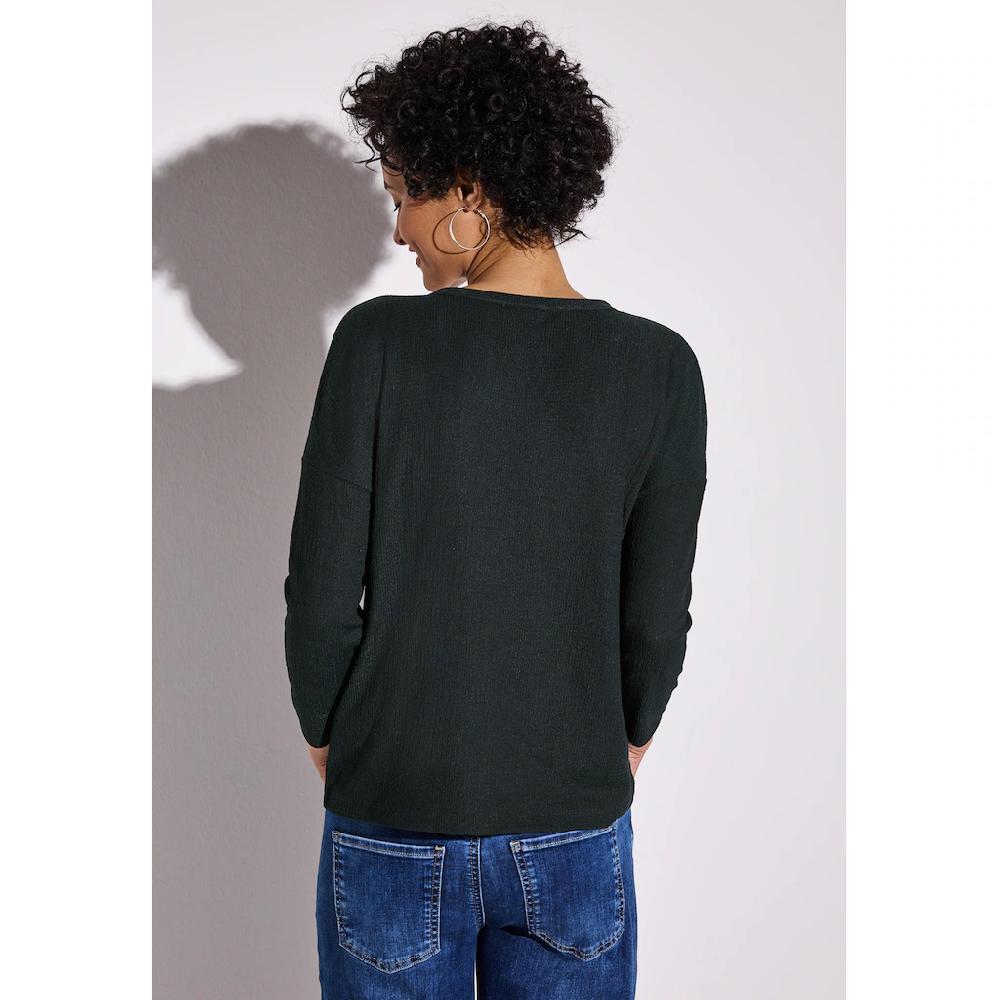 STREET ONE Shirtjacke Mit Struktur
