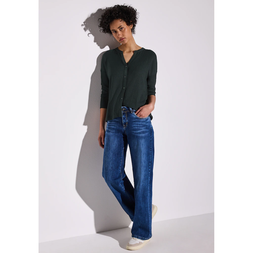 STREET ONE Shirtjacke Mit Struktur