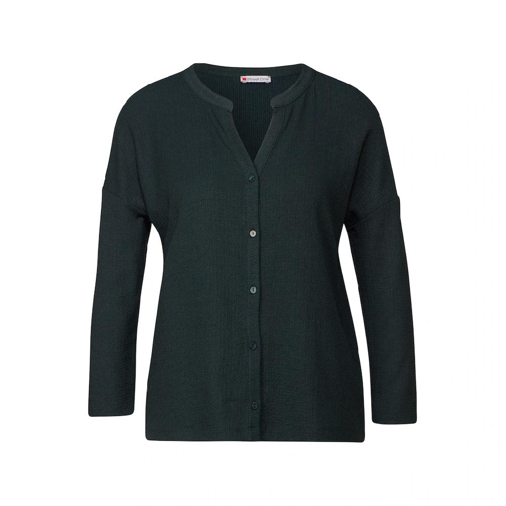 STREET ONE Shirtjacke Mit Struktur