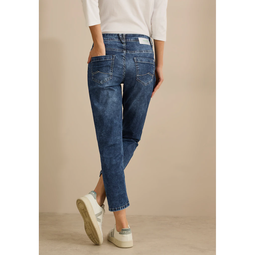 STREET ONE Slim-fit-Jeans aus Baumwolle mit Stretchanteil