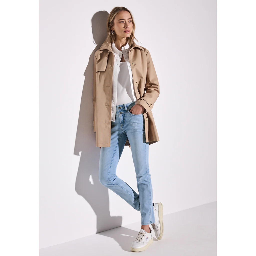 STREET ONE Slim-fit-Jeans Im Five-Pocket Style
