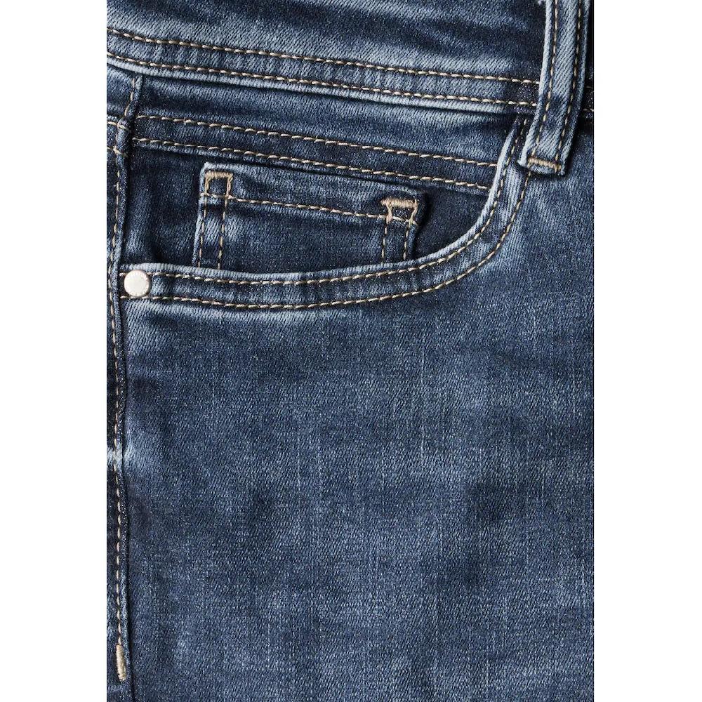STREET ONE Slim-fit-Jeans Middle Waist