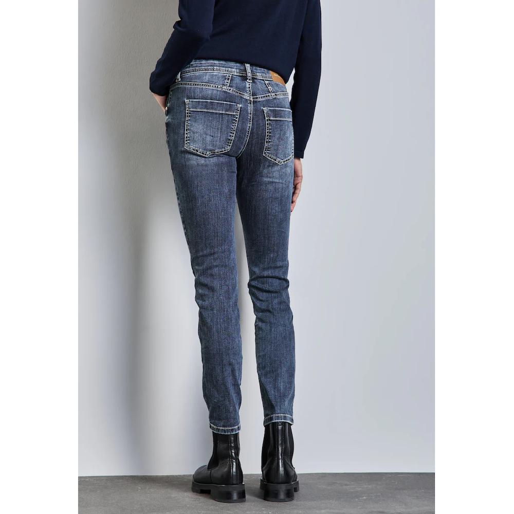 STREET ONE Slim-fit-Jeans »YORK« Im Five-Pocket Style