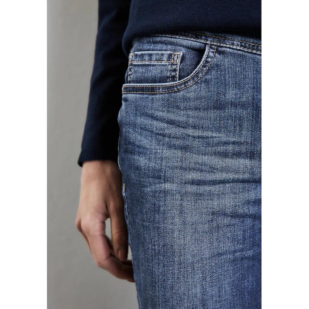 STREET ONE Slim-fit-Jeans »YORK« Im Five-Pocket Style