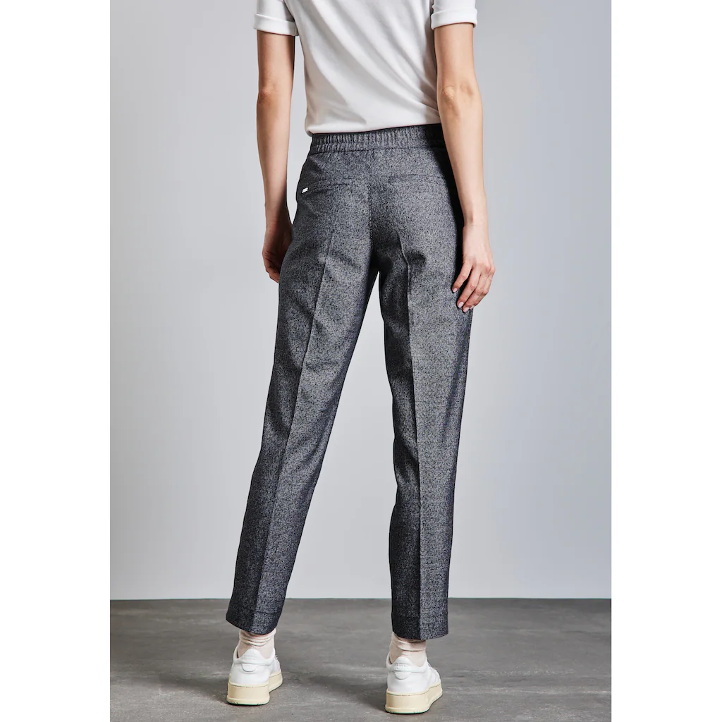 STREET ONE Stoffhose »BONNY« In Melange Optik