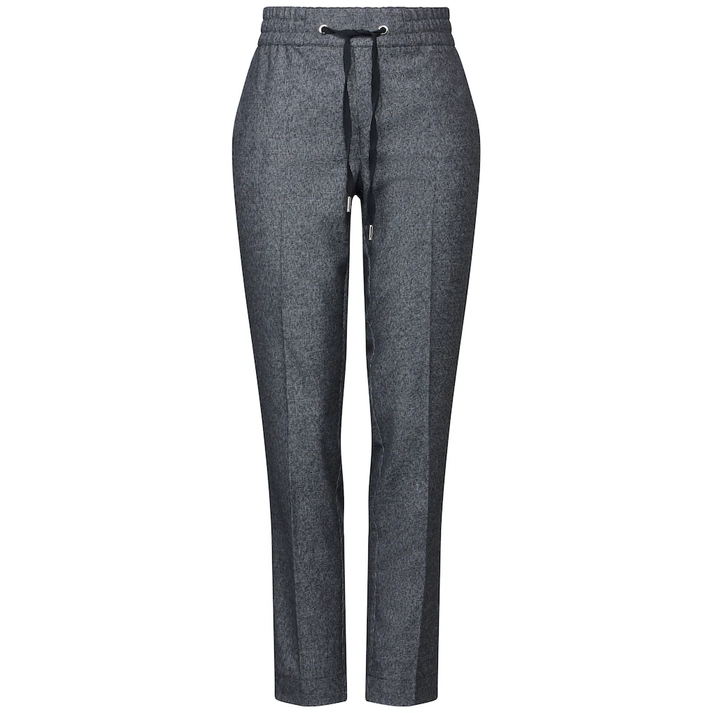 STREET ONE Stoffhose »BONNY« In Melange Optik
