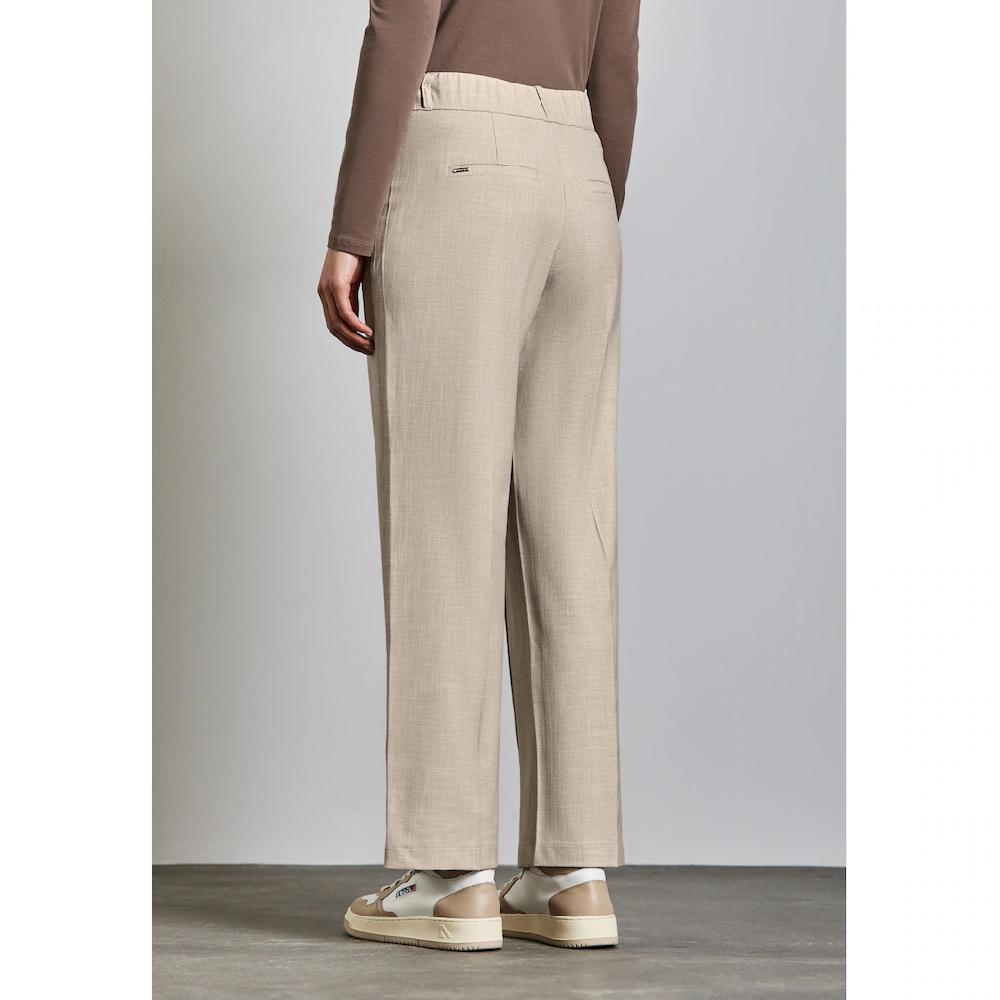 STREET ONE Stoffhose High Waist