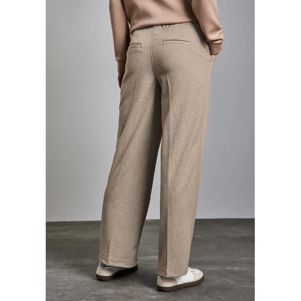 STREET ONE Stoffhose High Waist