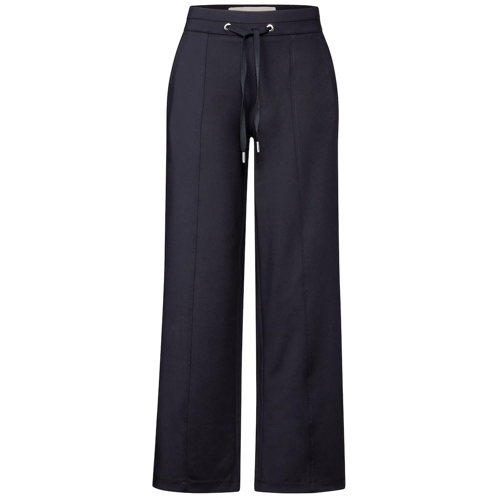 STREET ONE Stoffhose High Waist