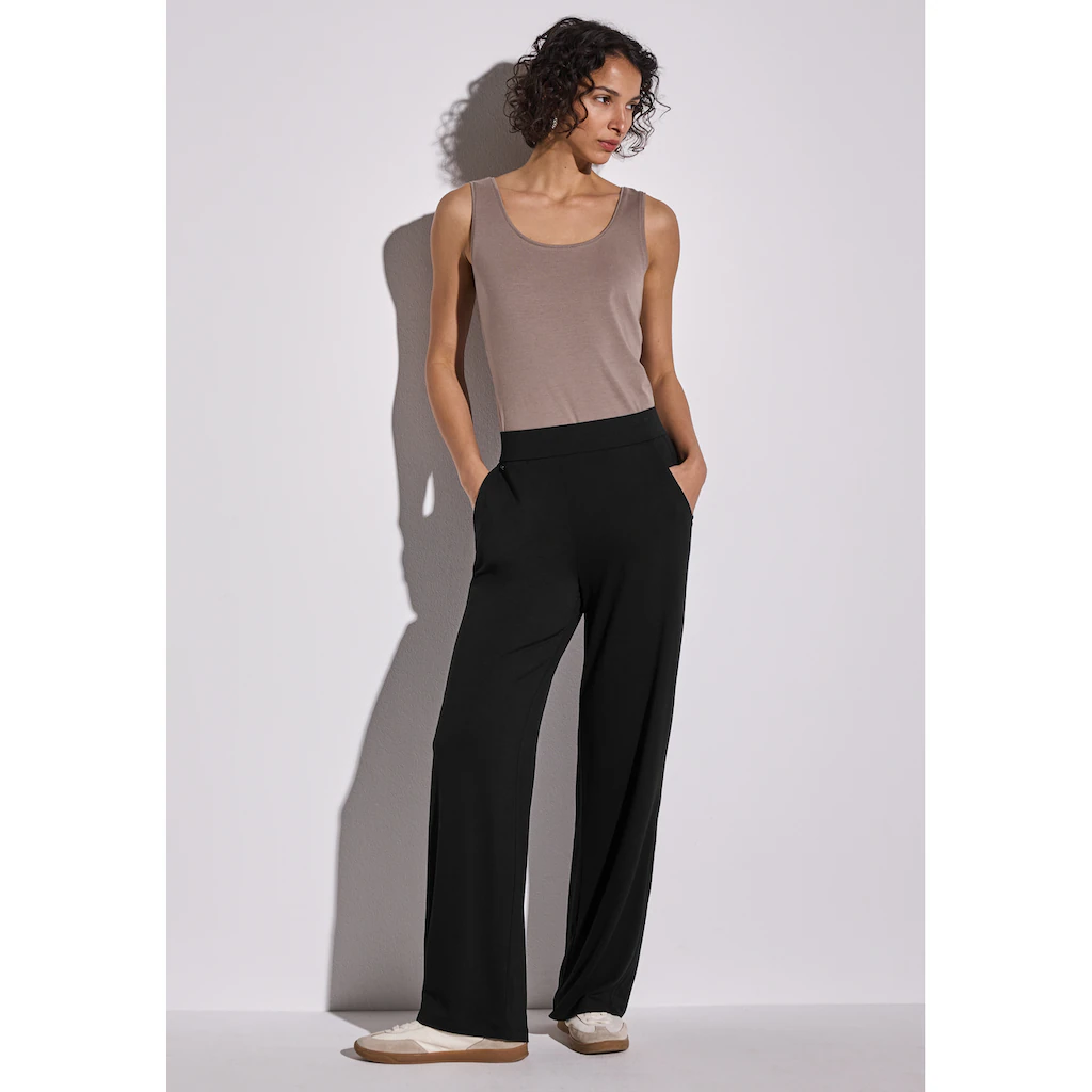 STREET ONE Stoffhose Im Loose Fit