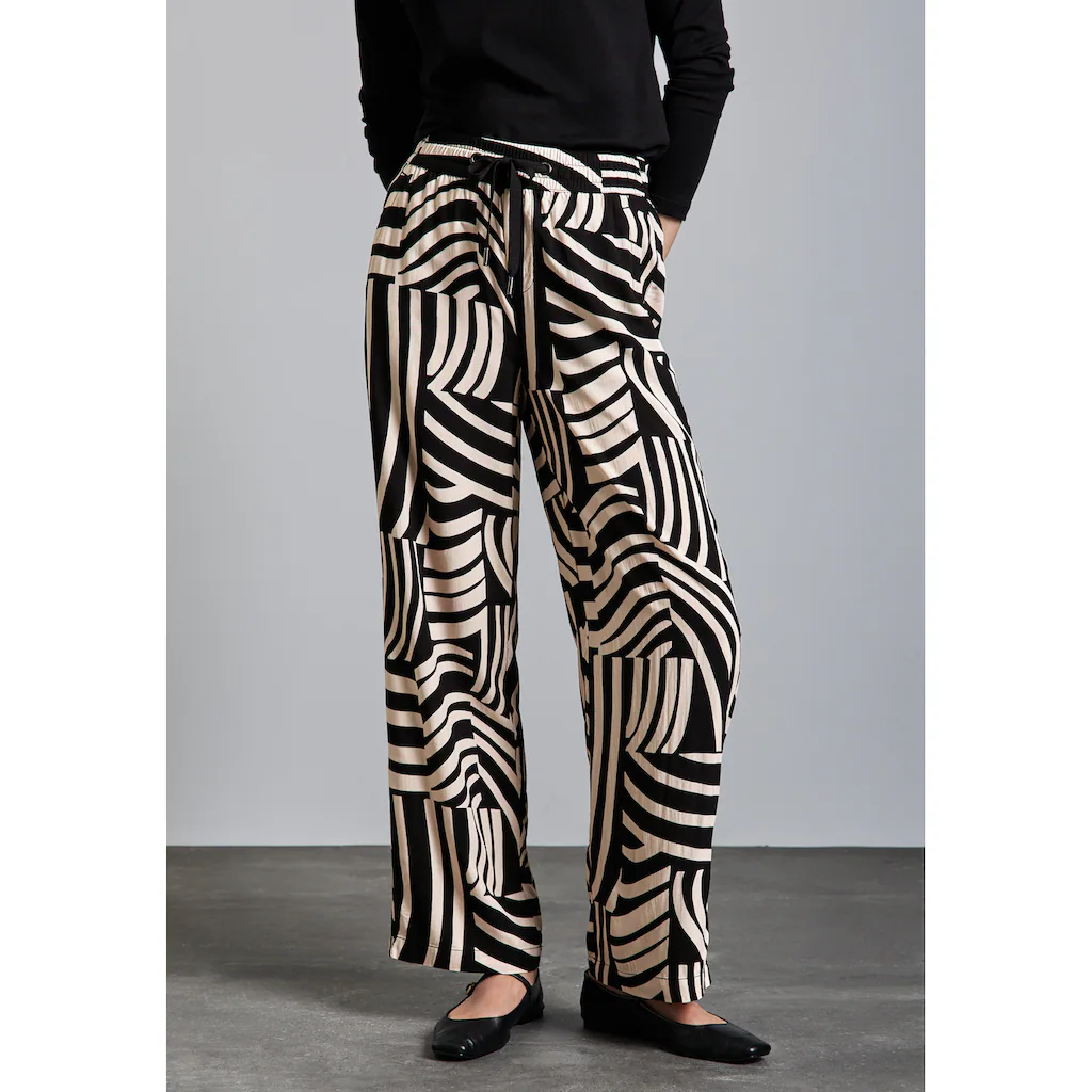 STREET ONE Stoffhose im Loose Fit