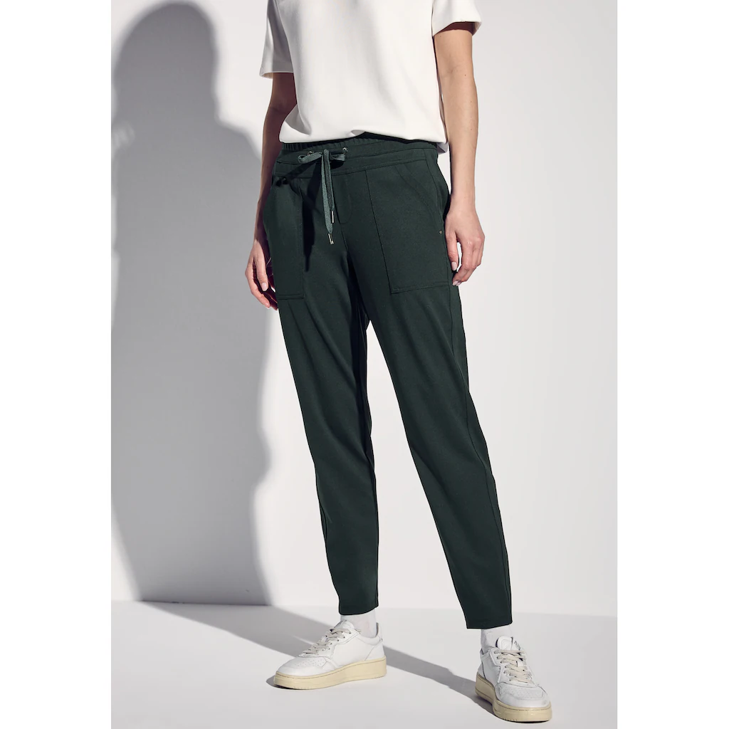 STREET ONE Stoffhose Middle Waist