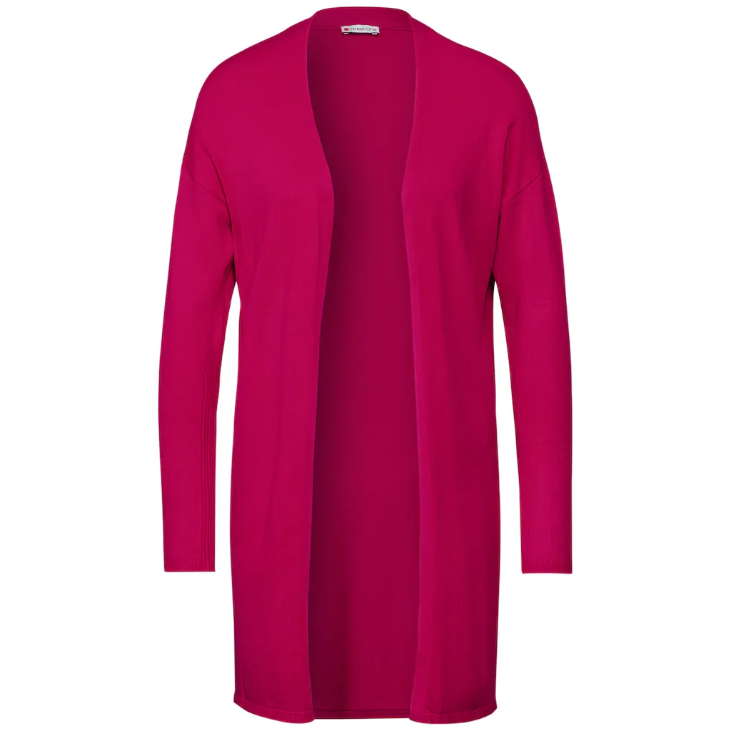 STREET ONE Strickjacke Aus Softer Viskose