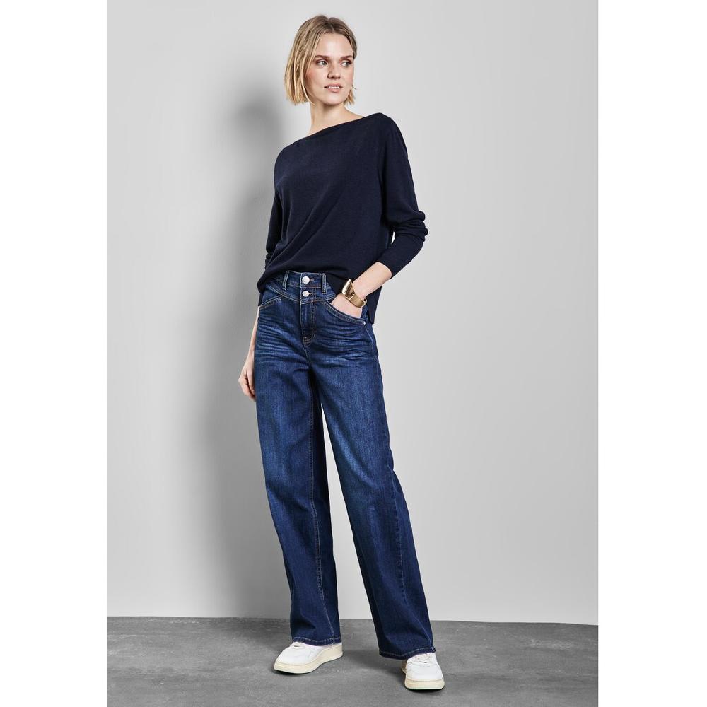 STREET ONE Strickpullover aus Feinstrick