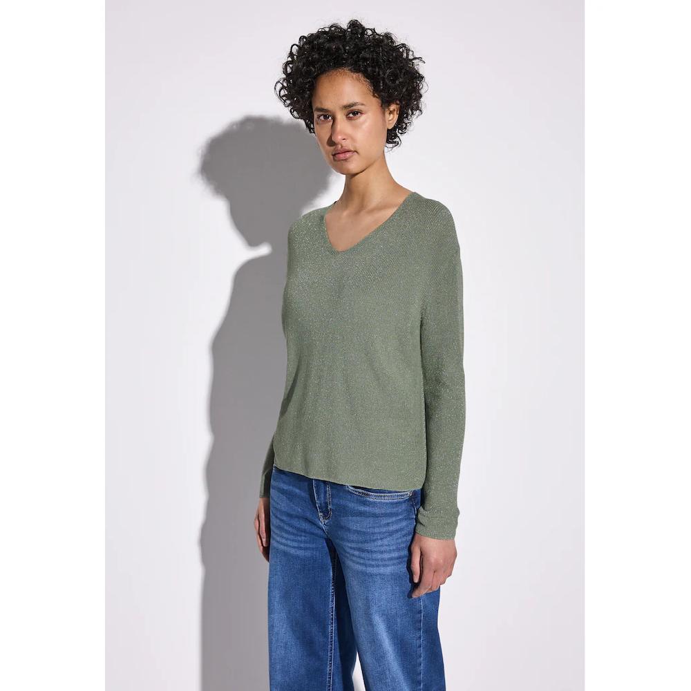 STREET ONE Strickpullover im soften Baumwoll-Mix