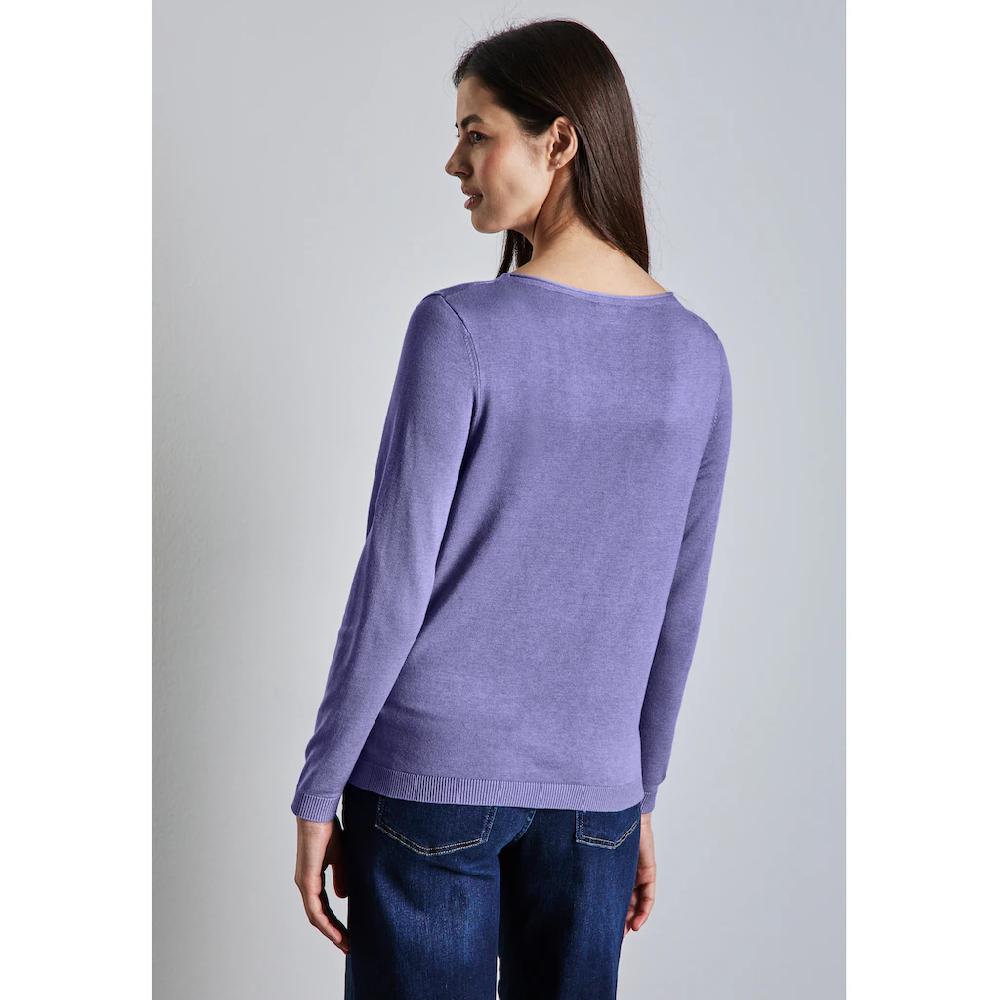 STREET ONE Strickpullover Mit U-Boot-Ausschnitt