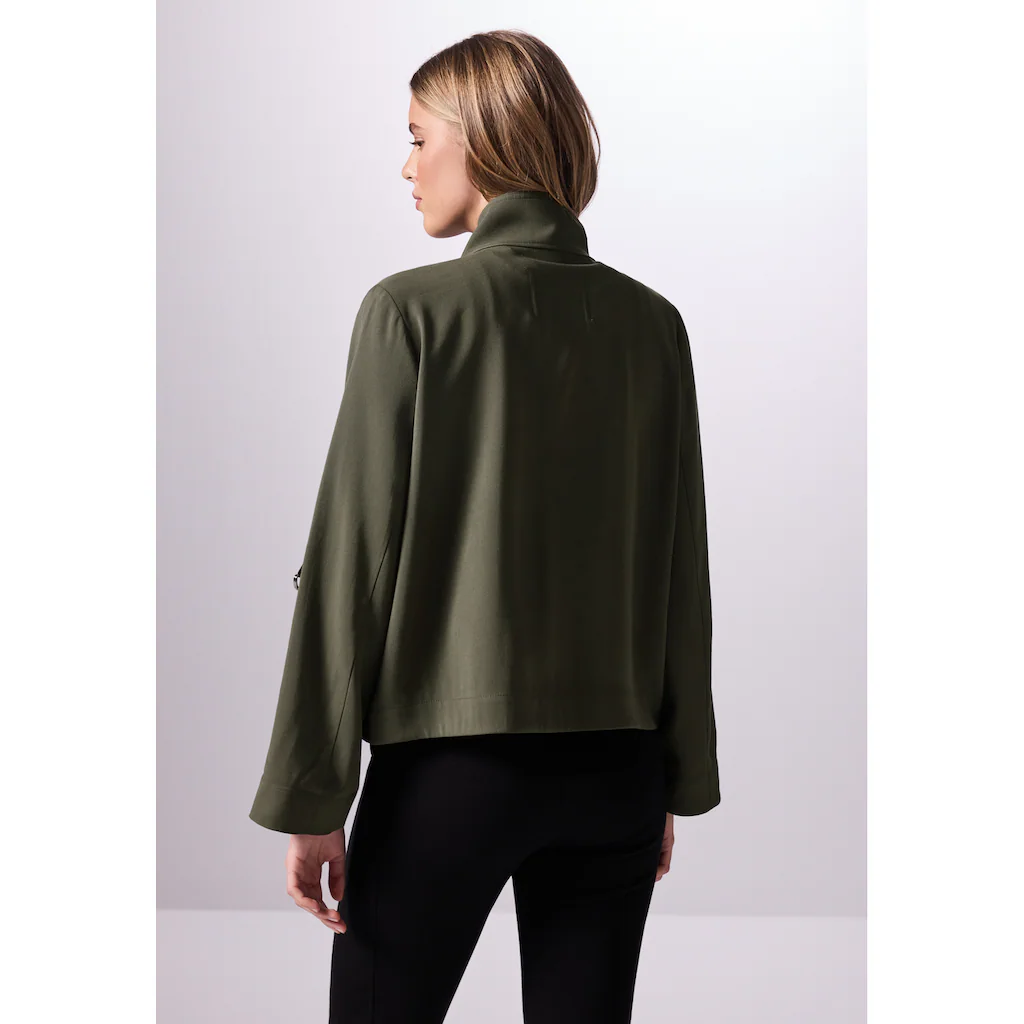 STREET ONE STUDIO Cargojacke Ohne Kapuze Mit Stehkragen