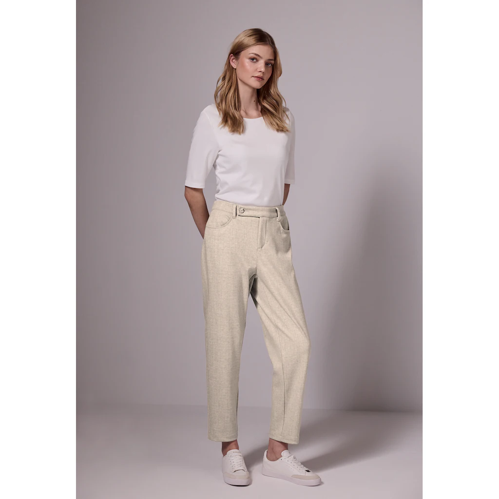 STREET ONE STUDIO Chinohose High Waist