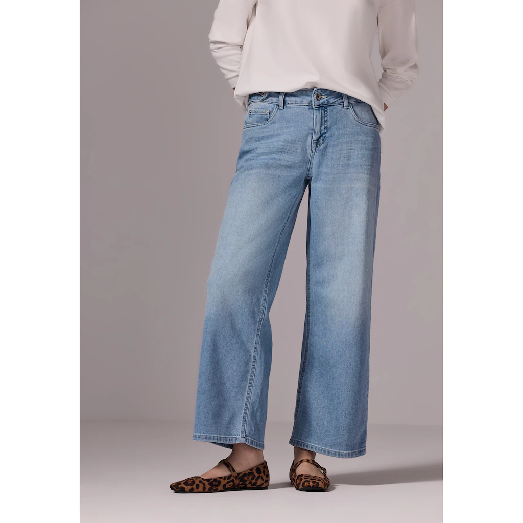 STREET ONE STUDIO Comfort-fit-Jeans Middle Waist