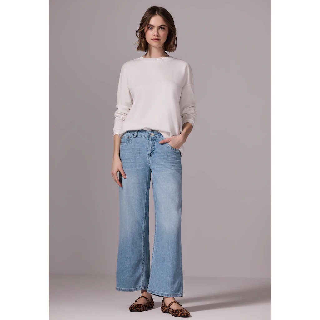 STREET ONE STUDIO Comfort-fit-Jeans Middle Waist