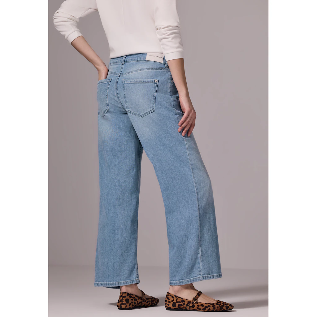 STREET ONE STUDIO Comfort-fit-Jeans Middle Waist