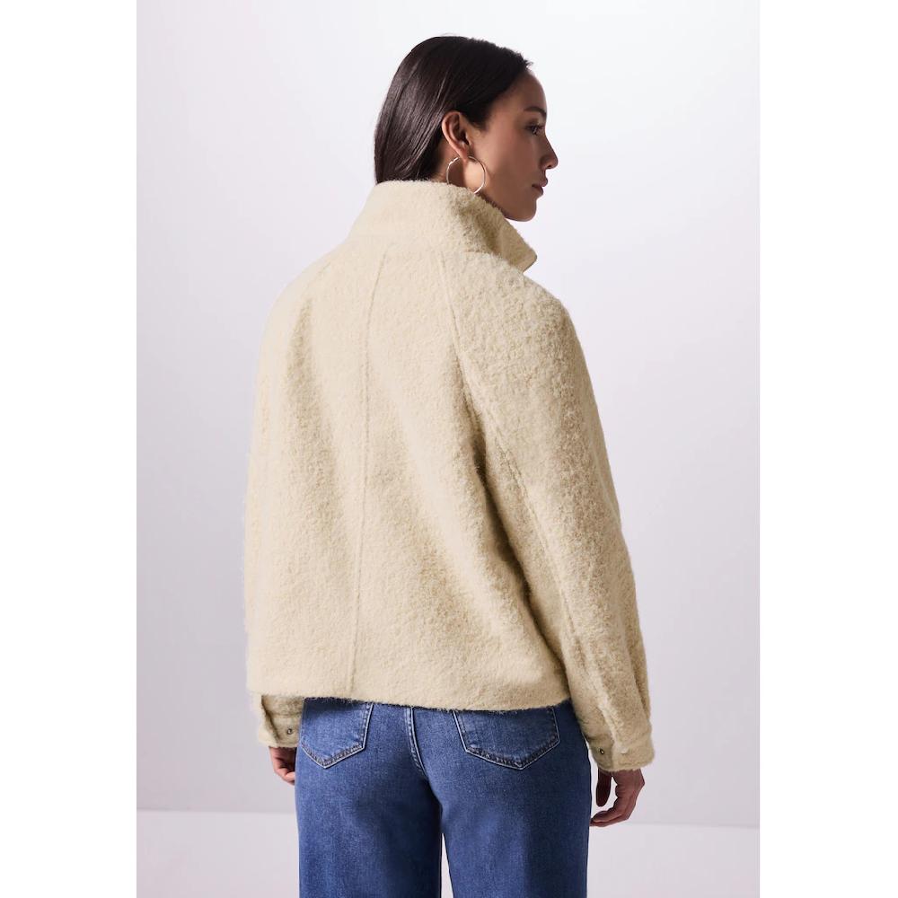 STREET ONE STUDIO Kurzjacke Ohne Kapuze Mit Stehkragen