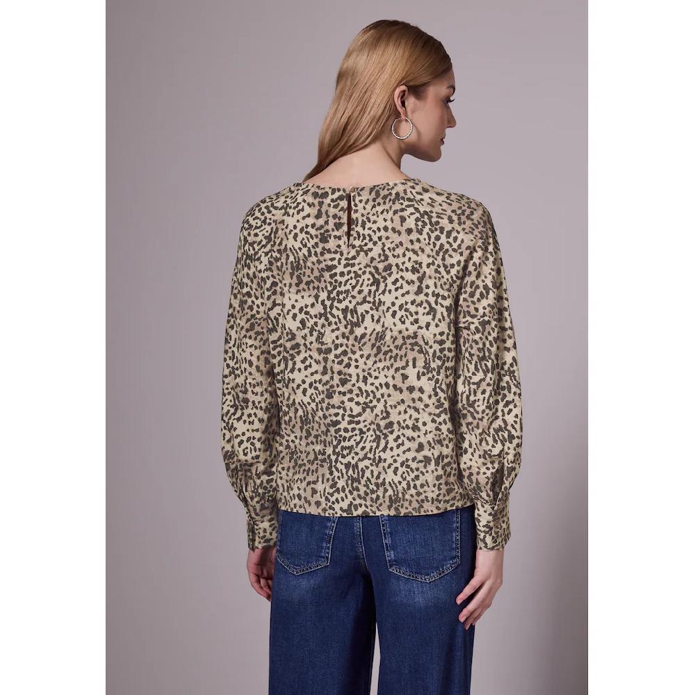 STREET ONE STUDIO Langarmbluse Aus Softer Viskose