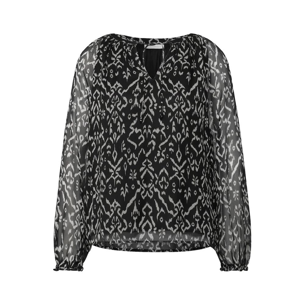 STREET ONE STUDIO Langarmbluse Mit Smok-Details