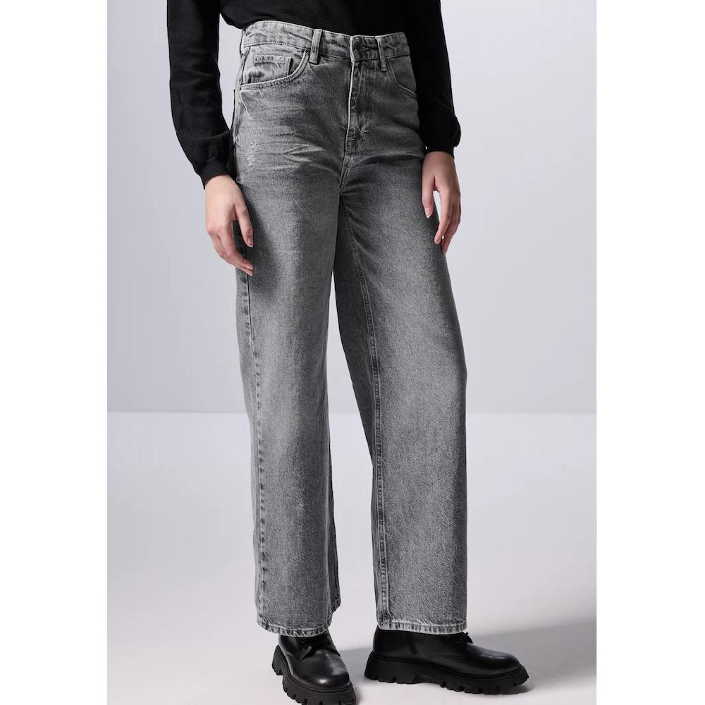 STREET ONE STUDIO Loose-fit-Jeans Aus Baumwolle Mit Stretchanteil