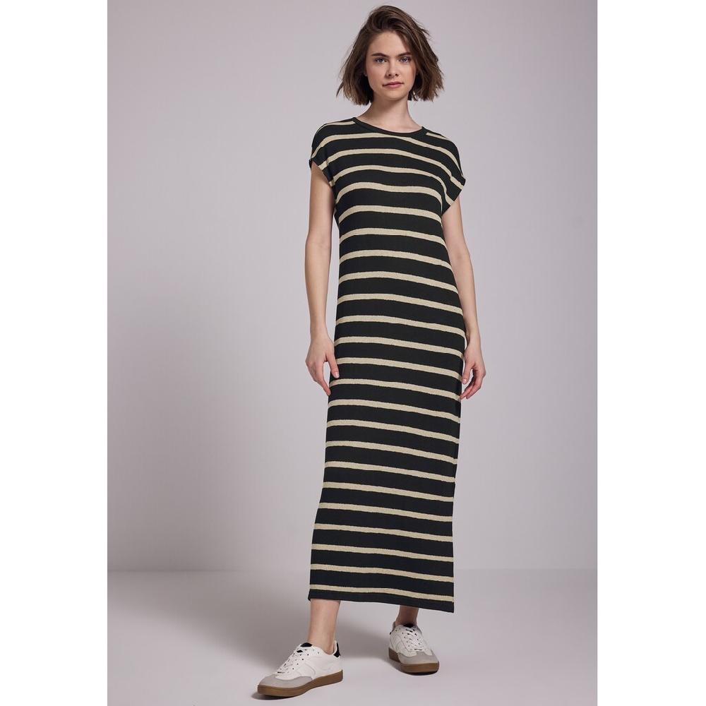 STREET ONE STUDIO Midikleid mit Rundhalsausschnitt