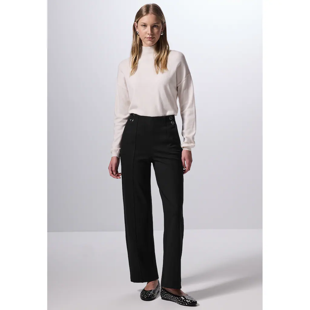 STREET ONE STUDIO Stoffhose Mit Seitlichen Einschubtaschen