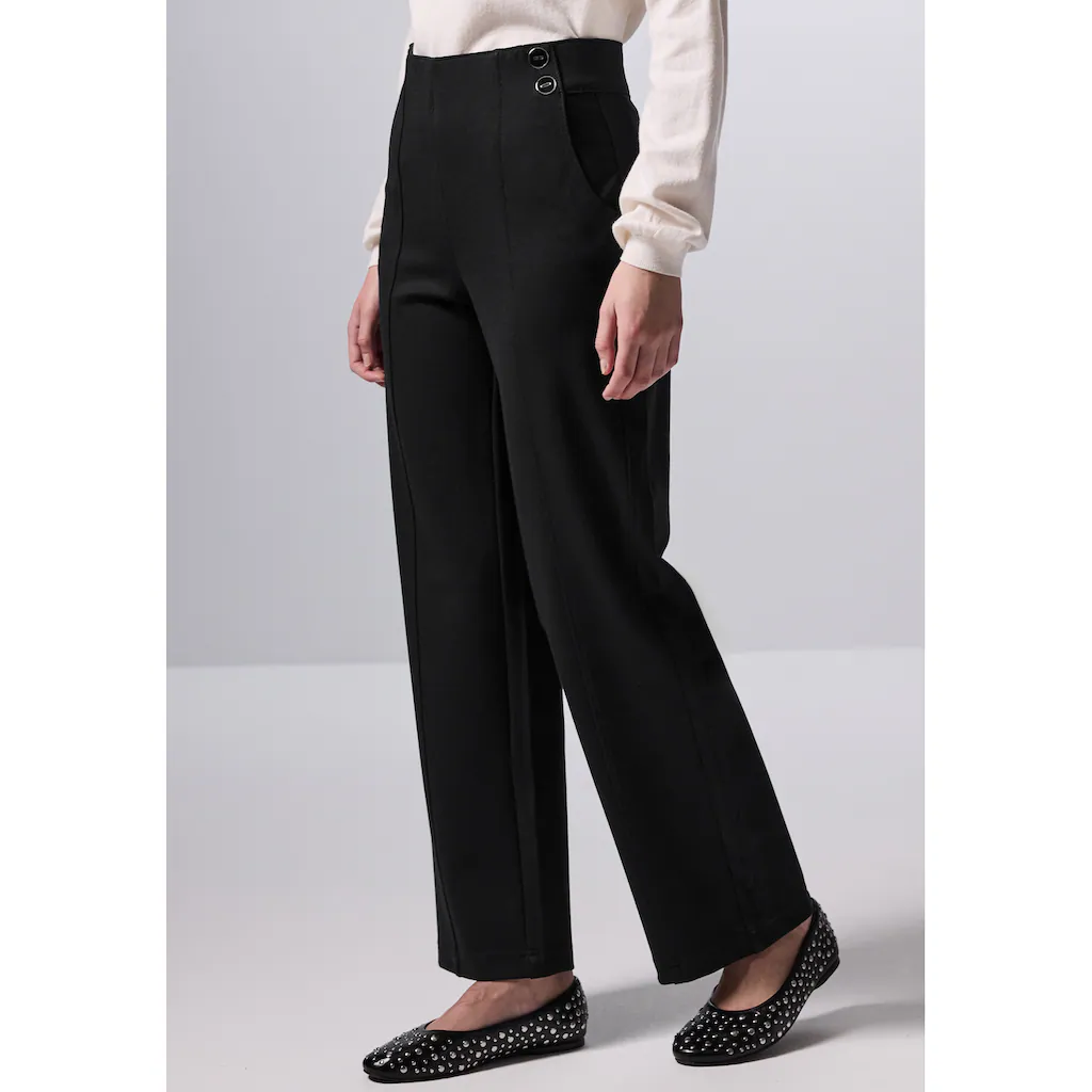 STREET ONE STUDIO Stoffhose mit seitlichen Einschubtaschen