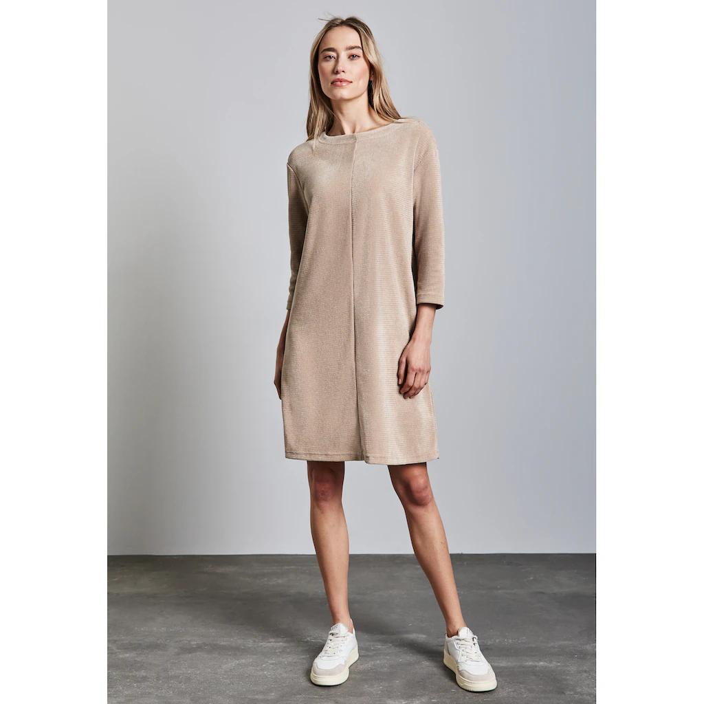 STREET ONE Sweatkleid soft und trageangenehm