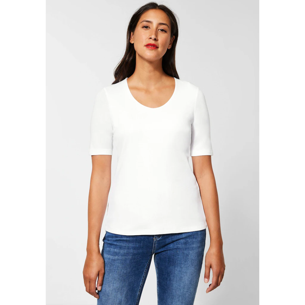 STREET ONE T-Shirt im Basic Style