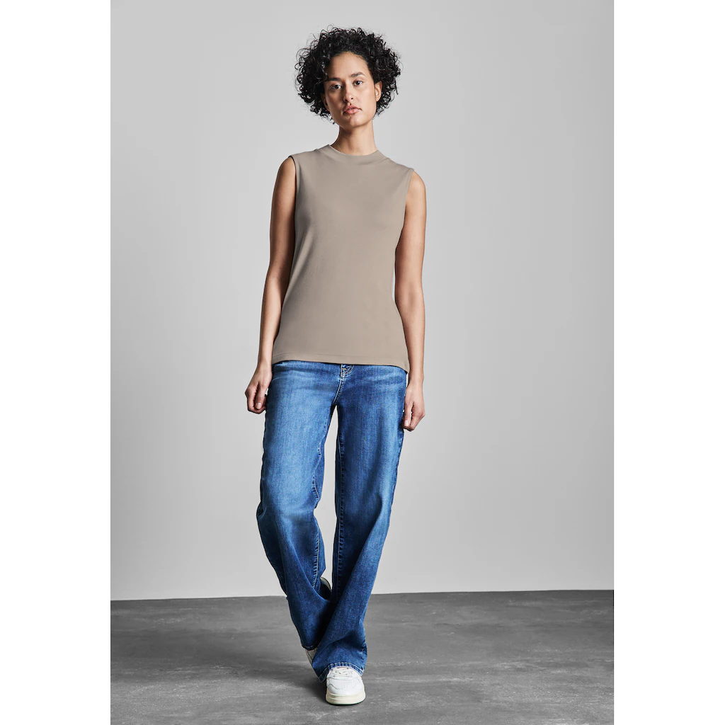 STREET ONE T-Shirt im soften Baumwoll-Mix