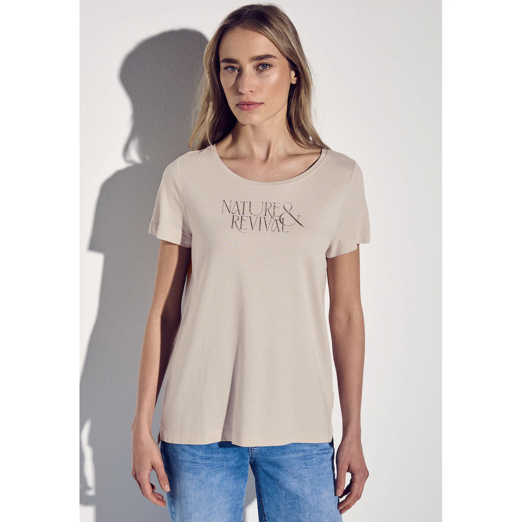 STREET ONE T-Shirt im soften Baumwoll-Mix