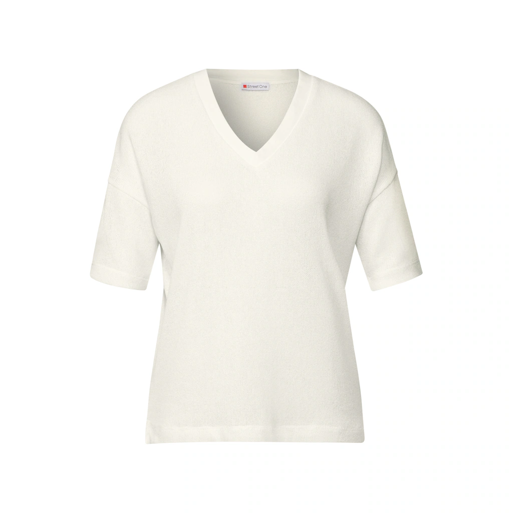 STREET ONE T-Shirt Mit V-Ausschnitt