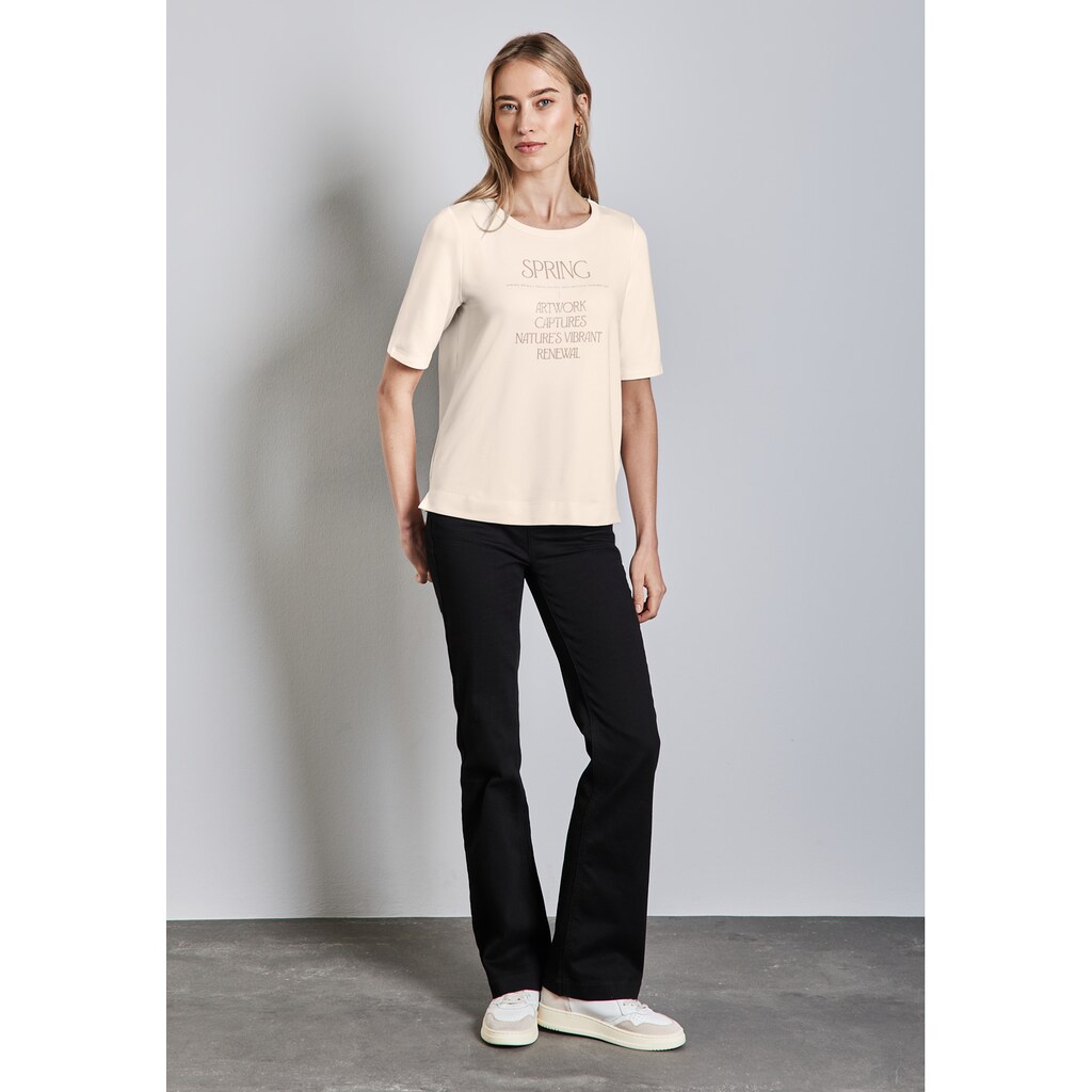 STREET ONE T-Shirt Rundhalsausschnitt