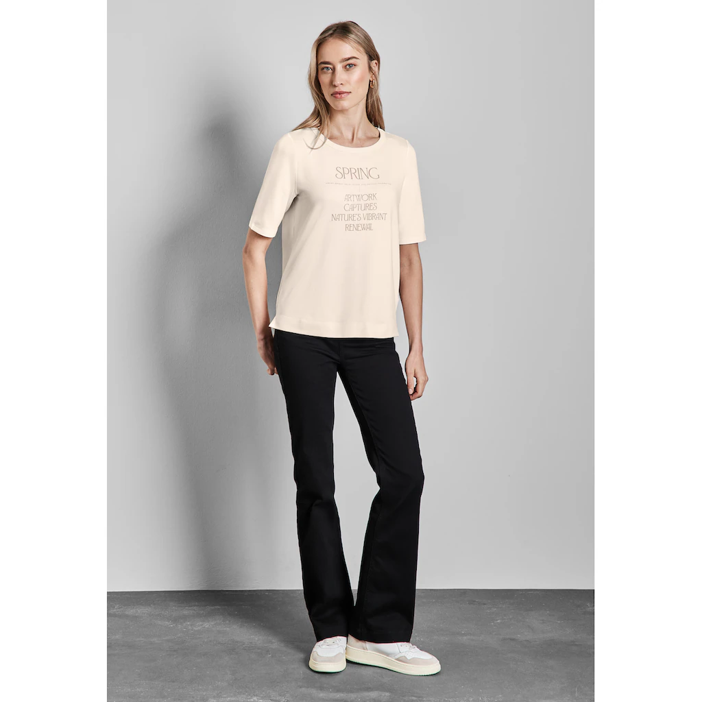 STREET ONE T-Shirt Rundhalsausschnitt