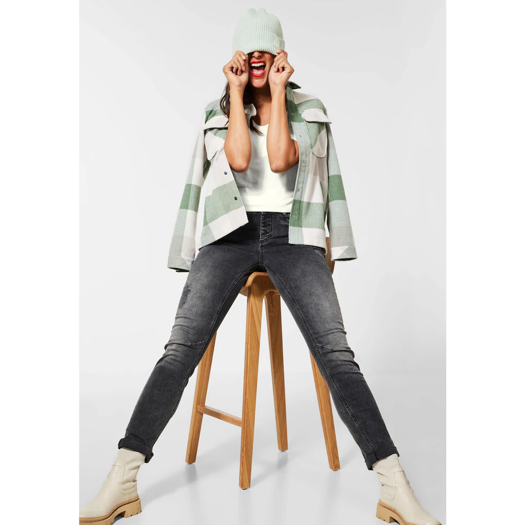 STREET ONE T-Shirt »Style Palmira« Im Palmira Style