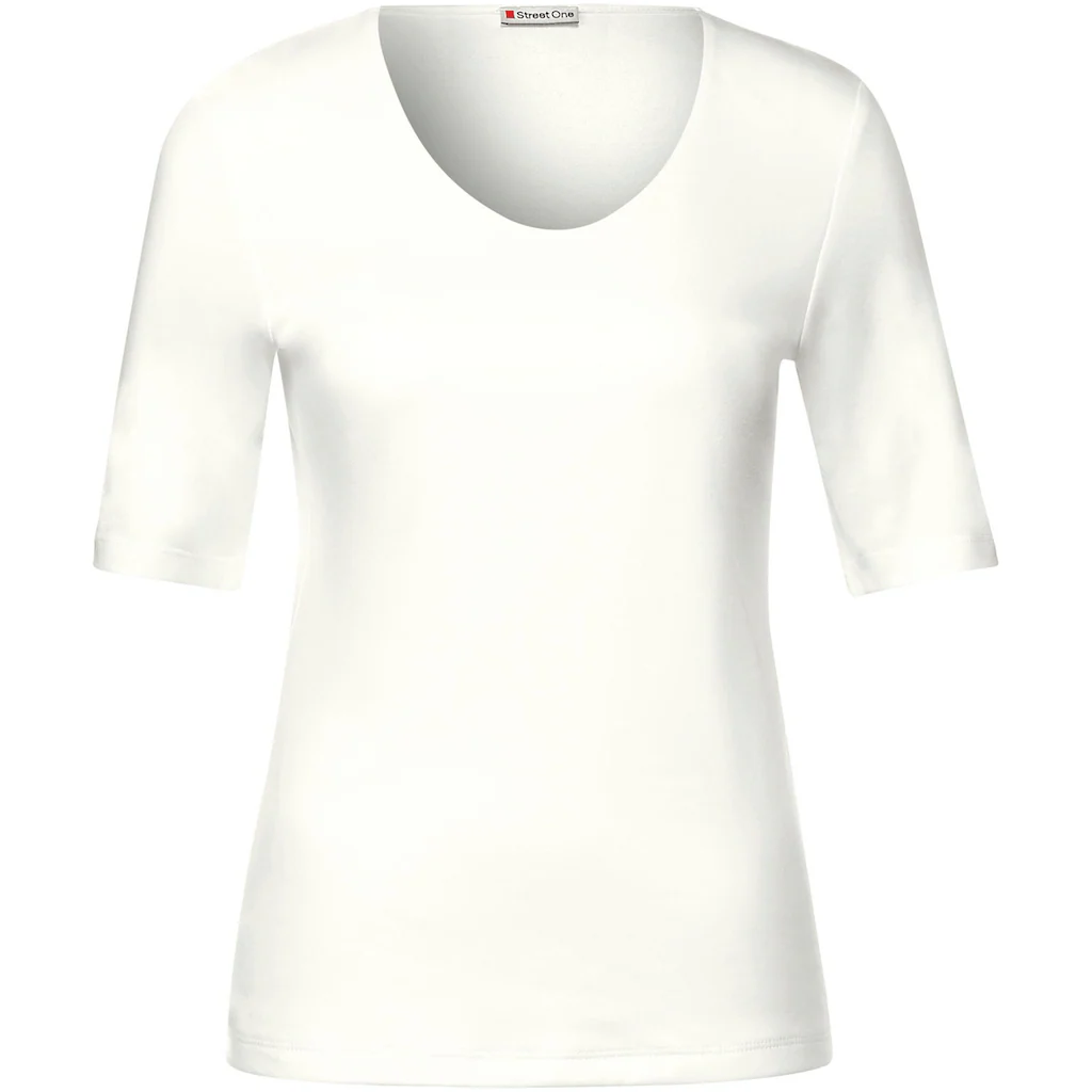 STREET ONE T-Shirt »Style Palmira« Im Palmira Style