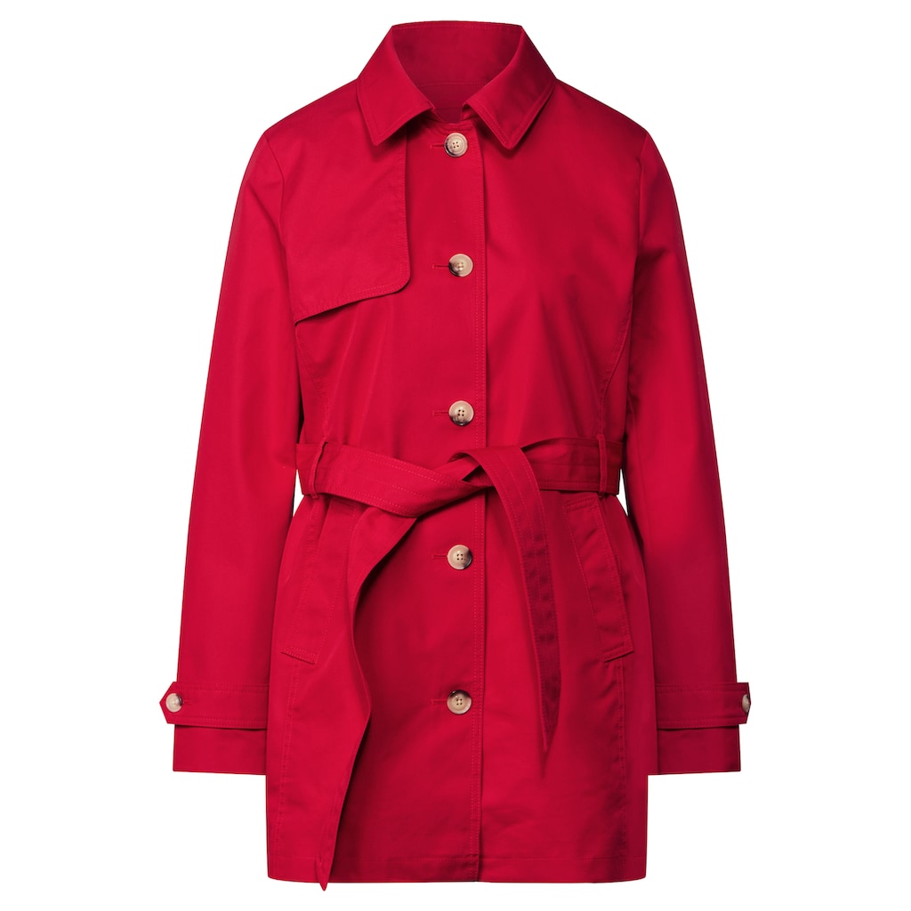 STREET ONE Trenchcoat Mit Bindegürtel