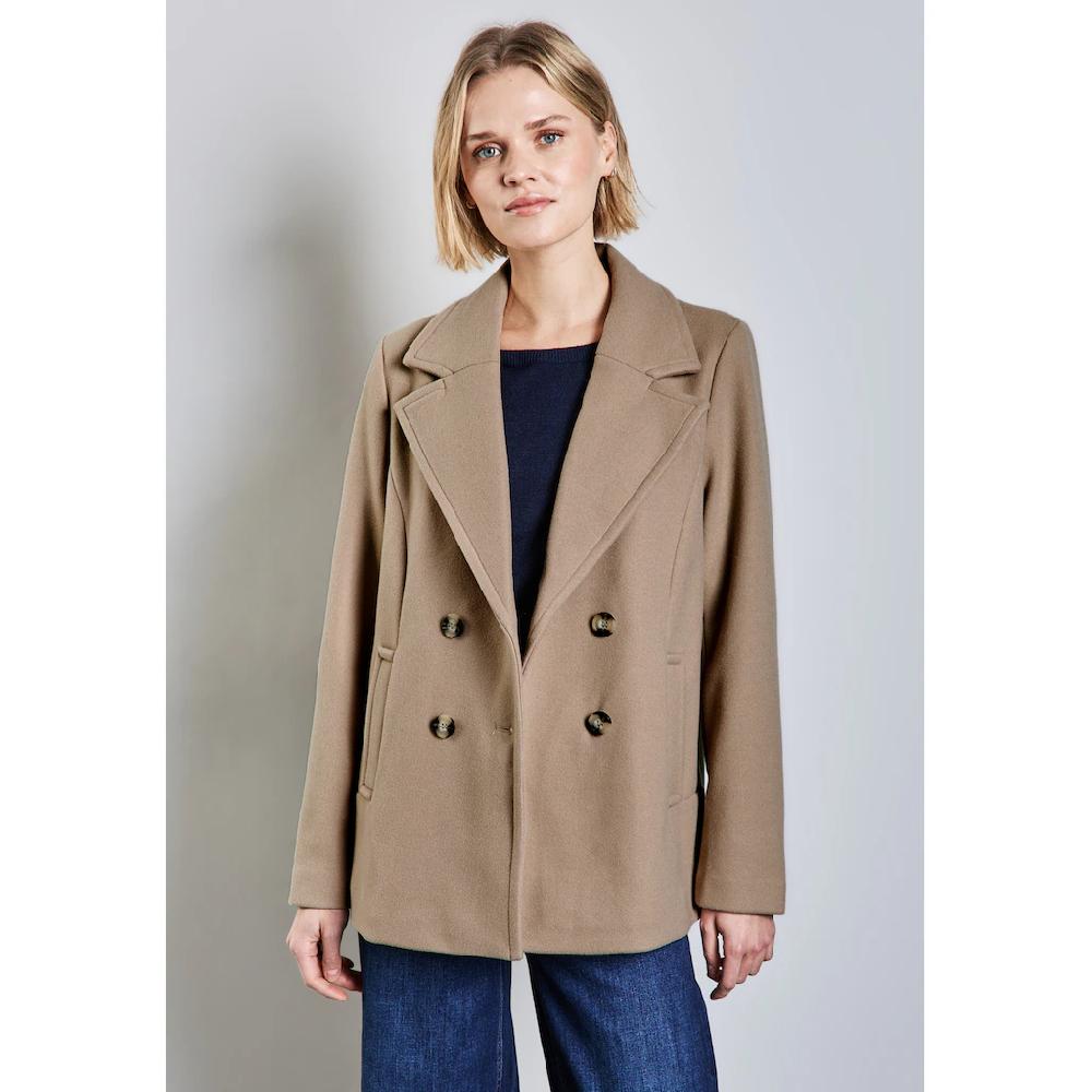 STREET ONE Trenchcoat Mit Reverskragen