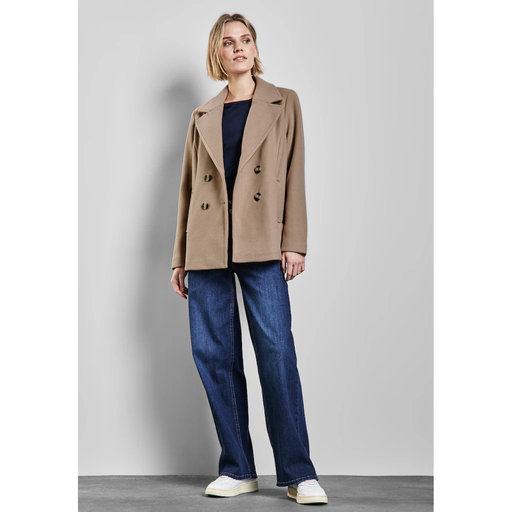 STREET ONE Trenchcoat mit Reverskragen STREET ONE Trenchcoat mit Reverskragen