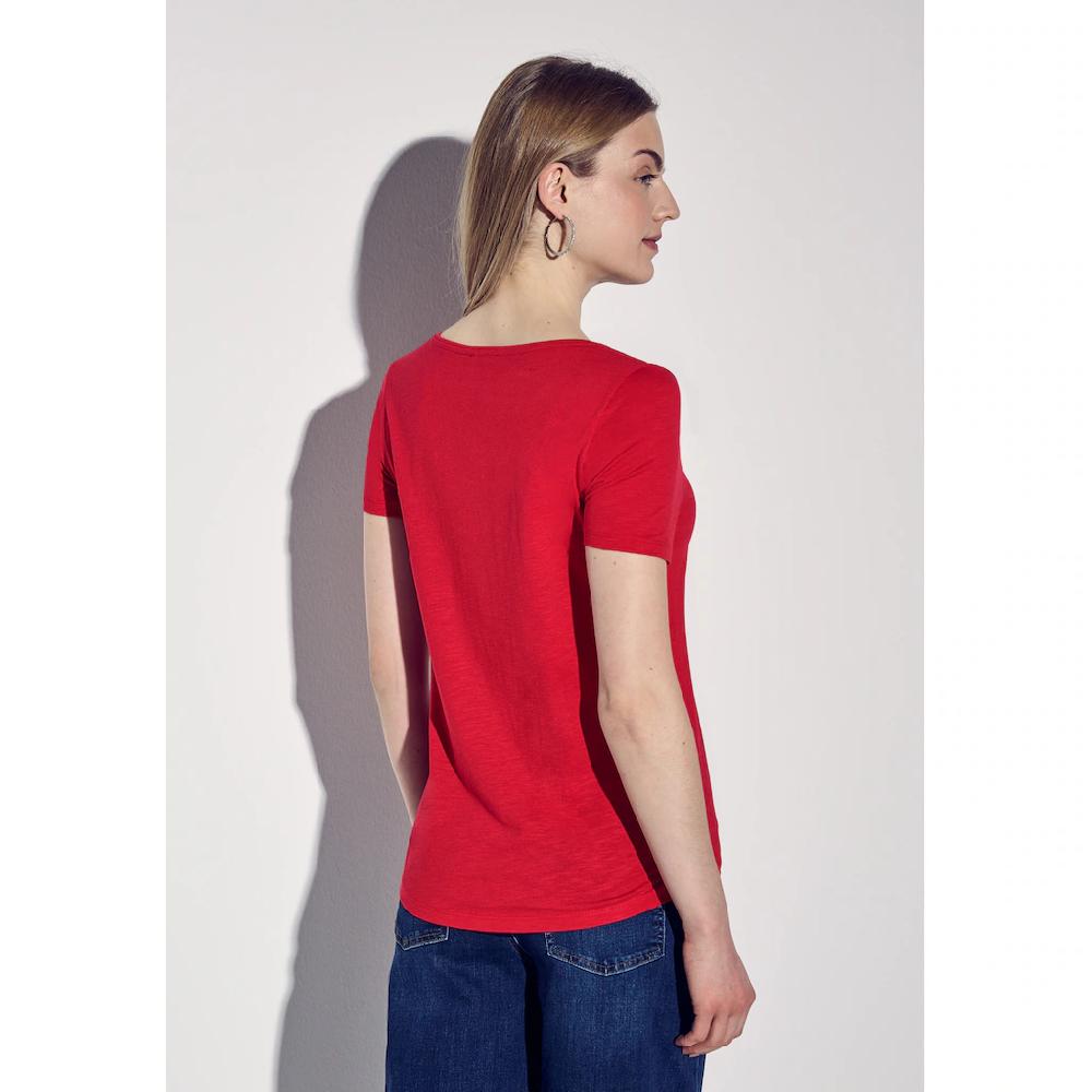 STREET ONE V-Shirt Mit V-Ausschnitt