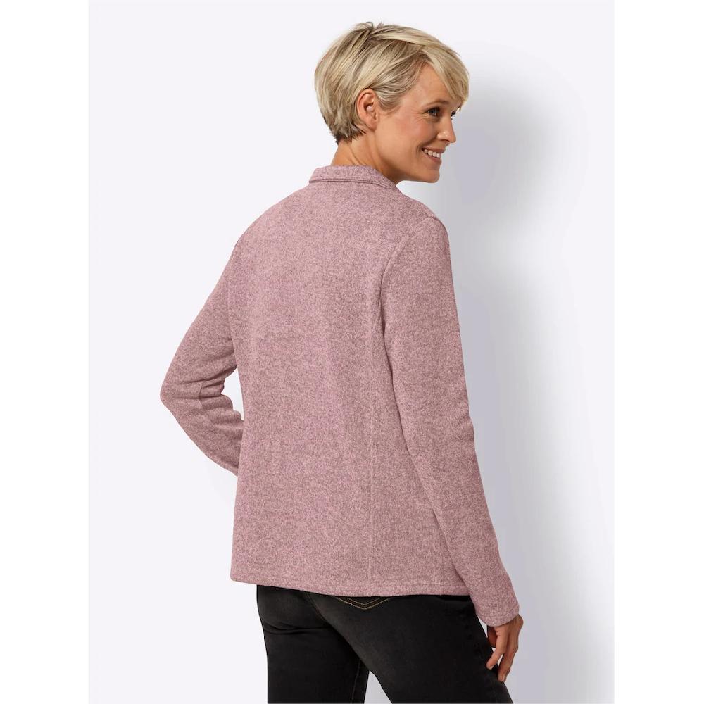 Strickfleecejacke